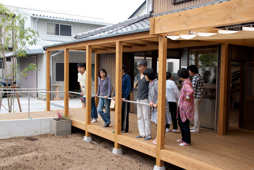 10月オープンのしもぢ楽舎へおでかけ