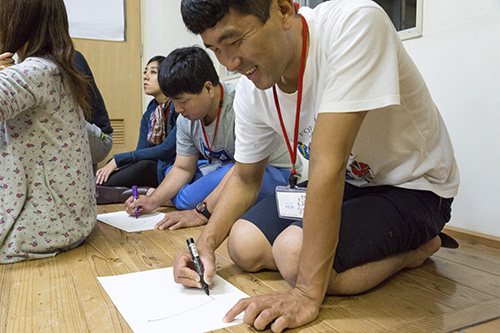 アートキャンプ2014：「1日め 10月11日」