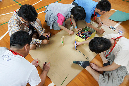 アートキャンプ2016：「2日め 9月18日」