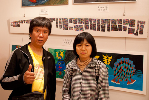 8月アートルーム「ペイントバトル巨大絵画に挑戦!」
