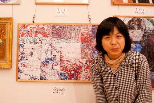 8月アートルーム「ペイントバトル巨大絵画に挑戦!」