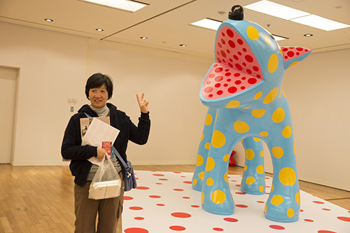 11月アートルーム：高知県立美術館へ行こう！！「草間彌生 永遠の永遠の永遠」
」