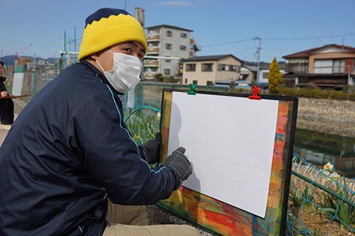 2月アートルーム :「みて、かく」
」