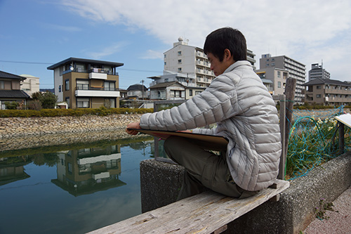 2月アートルーム :「みて、かく」
」