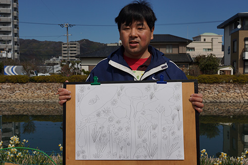 2月アートルーム :「みて、かく」
」