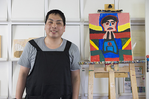 4月アートルーム :「わたし、ぼくのかおを描く」
」