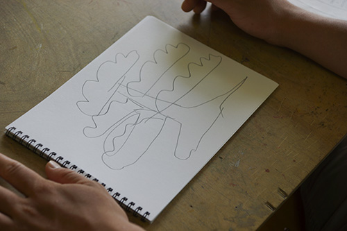 5月アートルーム :「しりとり絵」
」