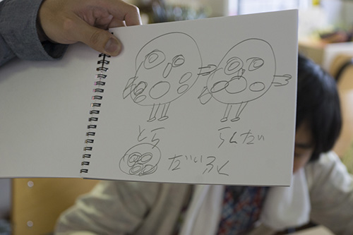 5月アートルーム :「しりとり絵」
」
