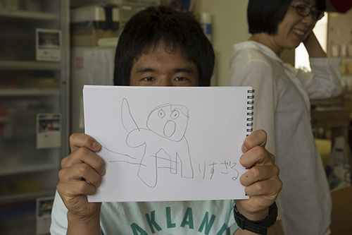 5月アートルーム :「しりとり絵」
」