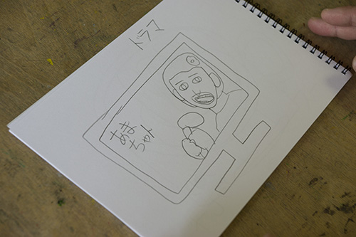 5月アートルーム :「しりとり絵」
」