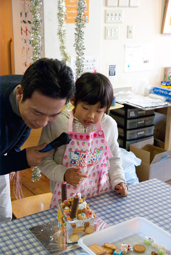 12月ワークショップ:「おかしのいえこども」