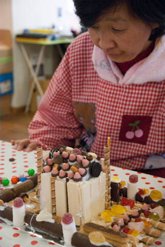 12月ワークショップ：お菓子の家2012