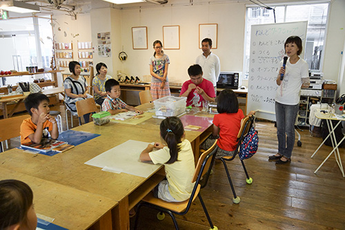 2015夏休み企画：「尾﨑憧汰郎ねんどワークショップ（7/26）」
」