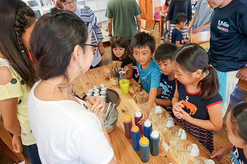 2015夏休み企画：「尾﨑憧汰郎ねんどワークショップ（8/23）」
」