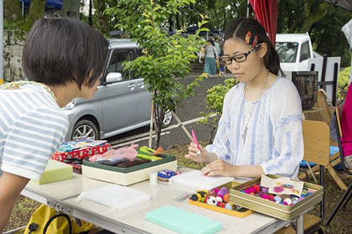 ヴィレッジ2015：「尾﨑憧汰郎ねんどワークショップ」
」